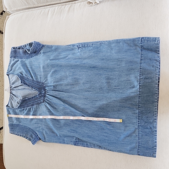 Soft Joie Blayne Chambray Shift Dress XS - Picture 10 of 10